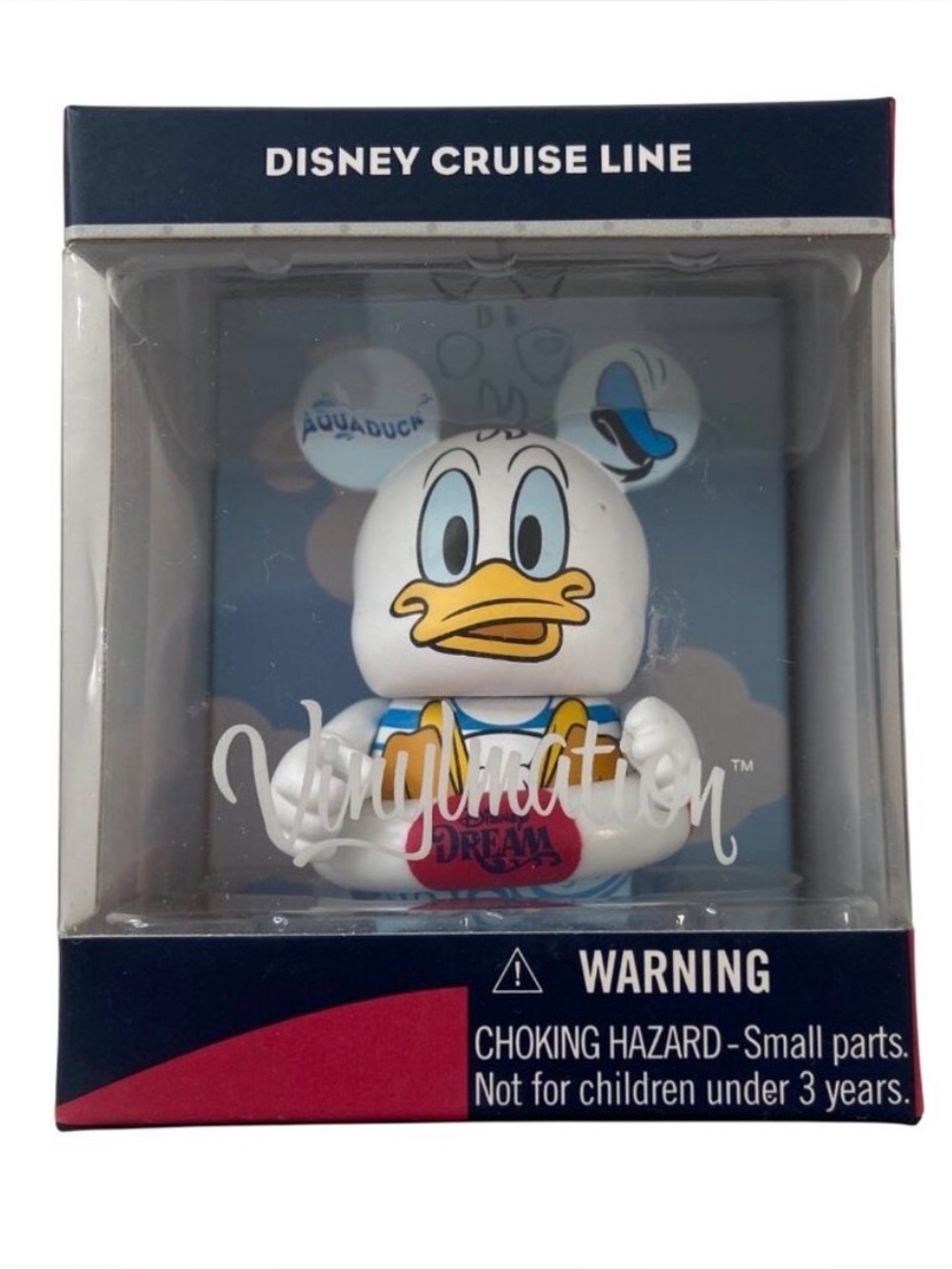 Disney Cruise Line Vinylmation Donald Duck AquaDuck 3" Collectible Vinyl Figure